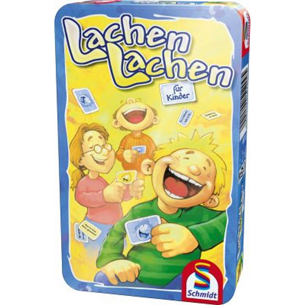 Schmidt Spiele 51209 Bring-Mich-Mit Metalldose - Metallbox Lachen Lachen für Kinder
