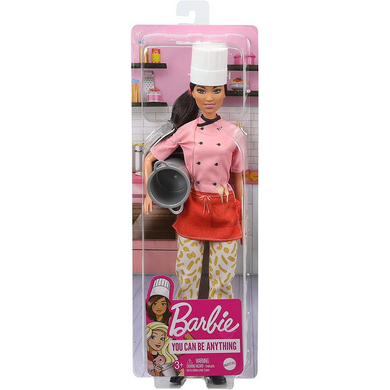 Mattel GTW38 Barbie - Pasta-Köchin Puppe- Anziehpuppe