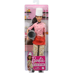 Mattel GTW38 Barbie - Pasta-Köchin Puppe- Anziehpuppe