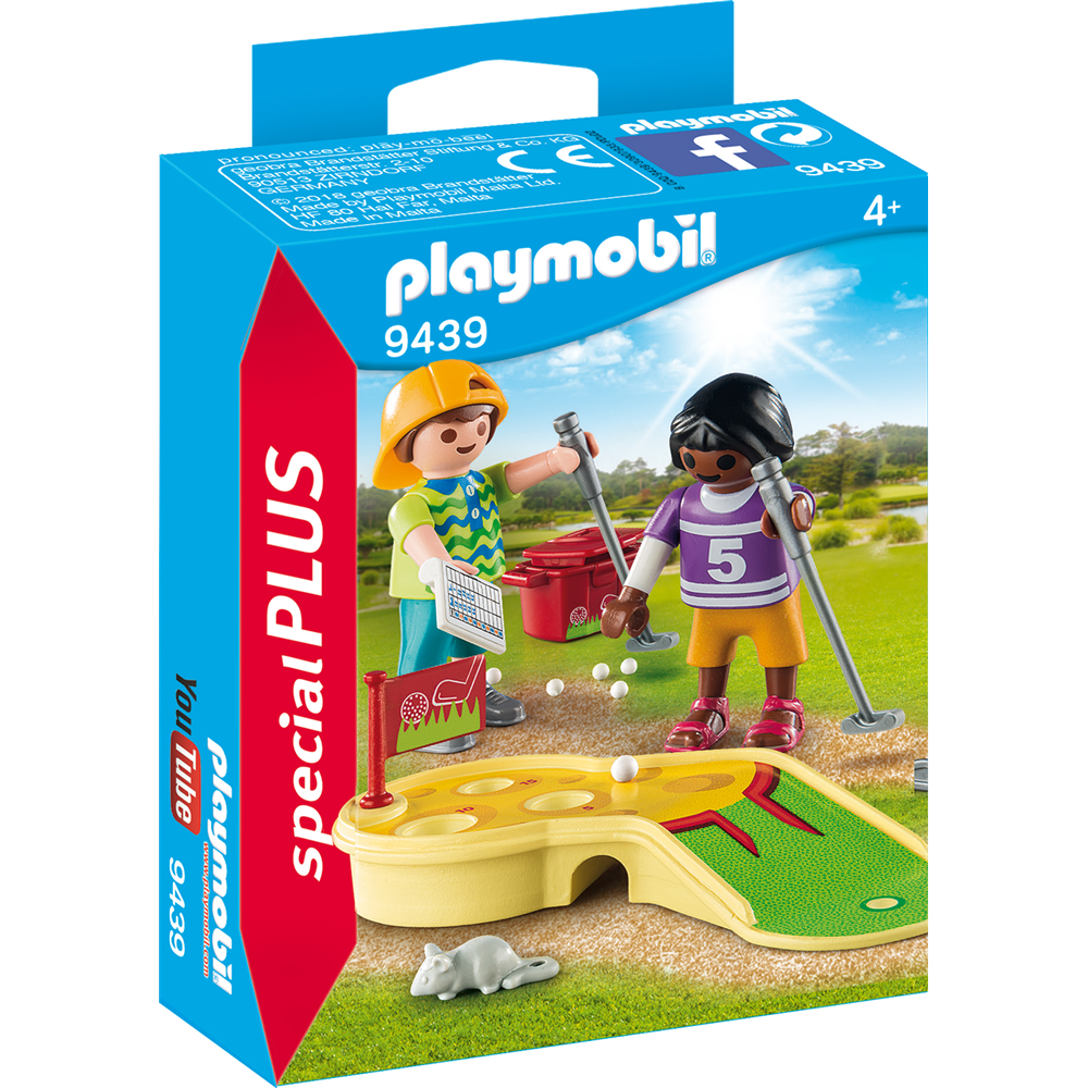 Playmobil 9439 special plus Kinder beim Minigolfspiel
