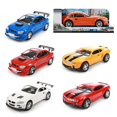 Toi-toys 27855Z Rennwagen - Friktion - Licht - Sound - ca. 26cm