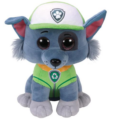 Ty 96323 Beanie Boos Glubschis L - Paw Patrol - Rocky - ca. 24cm