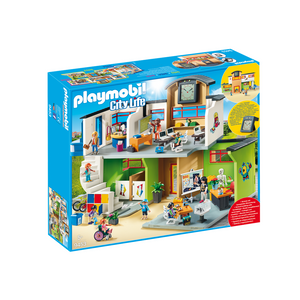 Playmobil 9453 City Life - Große Schule mit Einrichtung