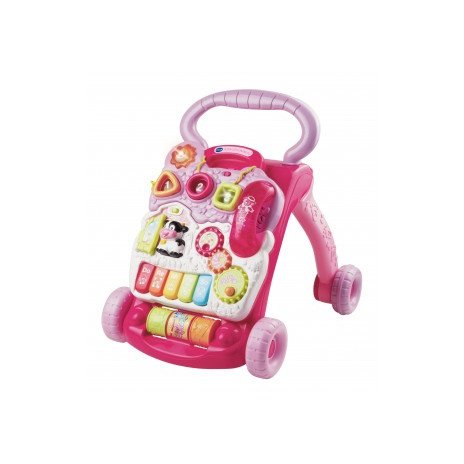 VTech 80-077054 VTech Baby - Spiel- und Laufwagen pink