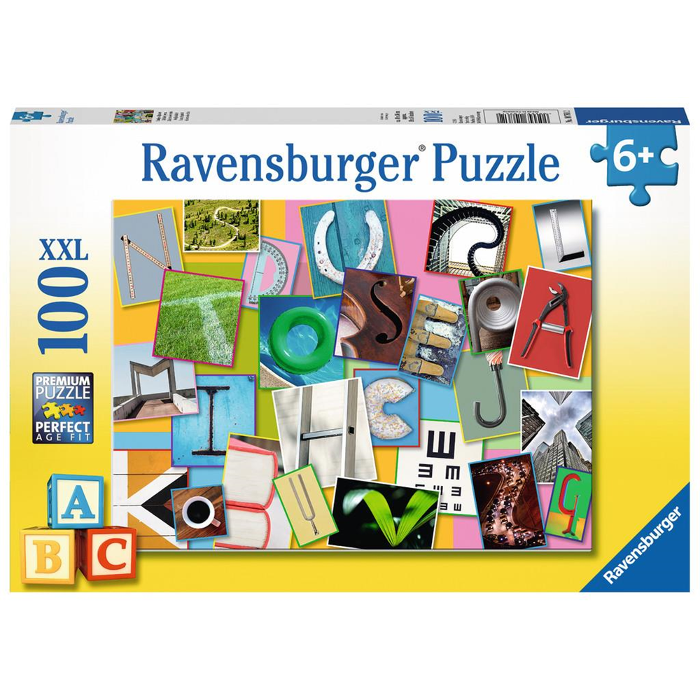 Ravensburger 10761 Kinder-Puzzle - # 100 - Lustiges Alphabet