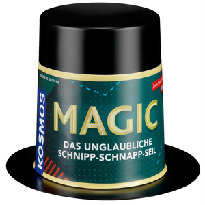 Kosmos 601737 Zaubern - Magic Mini Zauberhut - Das unglaubliche Schnipp-Schnapp-Seil