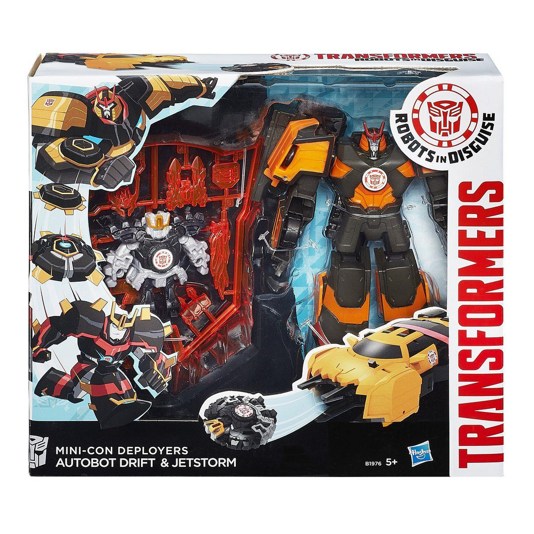 Hasbro B0765EU4 Transformers - RID Minicon Deployers - Autobot Drift & Jetstorm