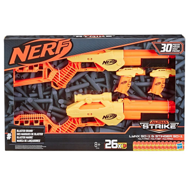 Hasbro 7579 Nerf Alpha Strike lynx and stinger