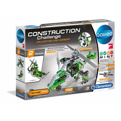 Clementoni 59014 Galileo - Technologie Helikopter und Airboat