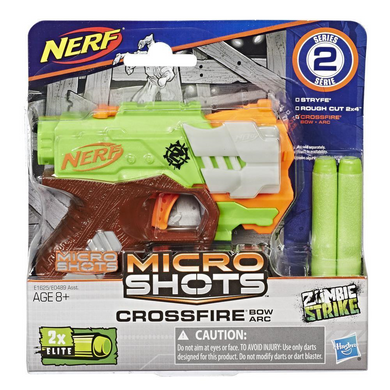 Hasbro E1625 Nerf - MicroShots Crossfire Bow