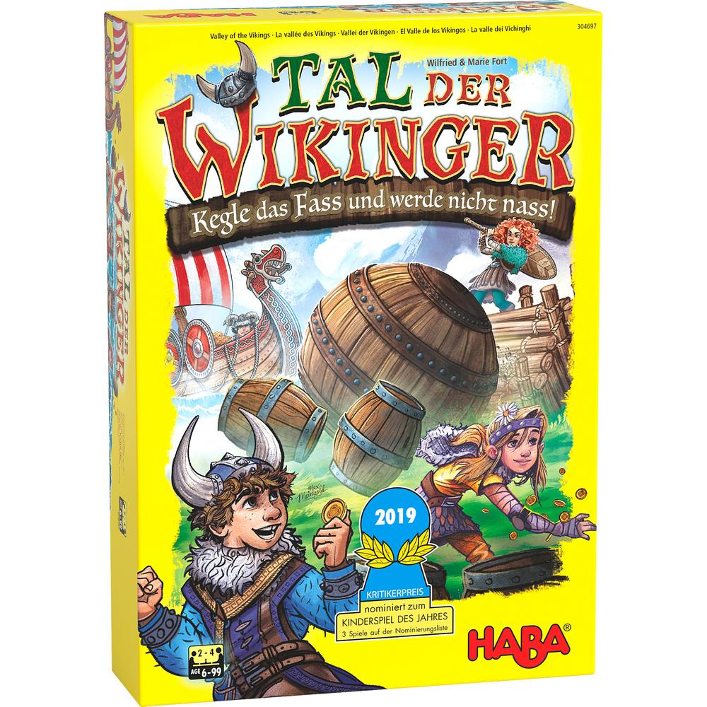 Haba 304697 Familienspiele - Tal der Wikinger - Kinderspiel des Jahres 2019
