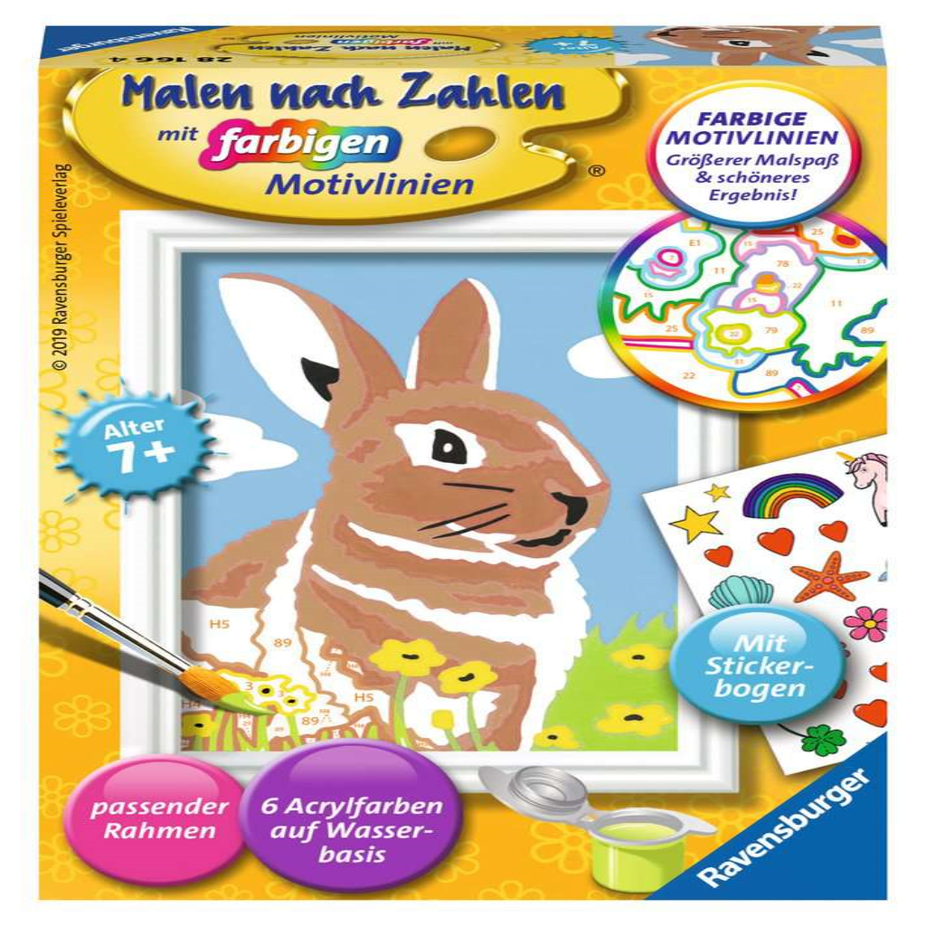 Ravensburger 28166 Malen nach Zahlen - Häschen