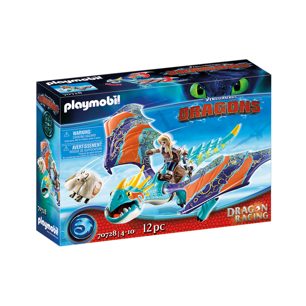 Playmobil 70728 Dragons - Dragon Racing: Astrid und Sturmpfeil