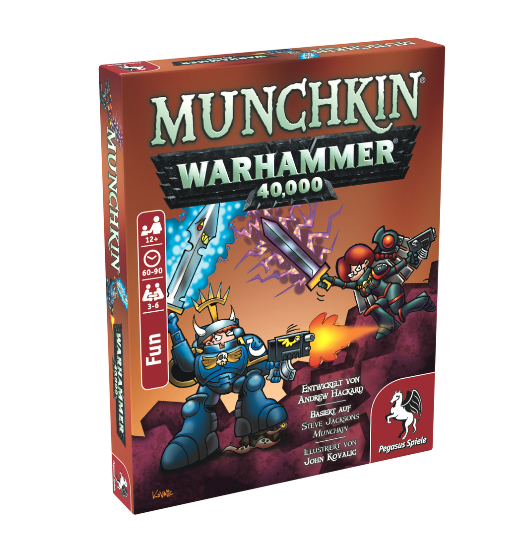 Pegasus Spiele 17015G Munchkin Warhammer 40.000