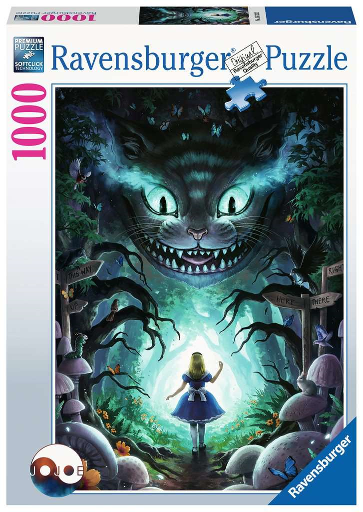 Ravensburger 16733 Erwachsenen-Puzzle - # 1000 - Abenteuer mit Alice