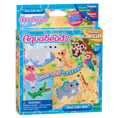 EPOCH Traumwiesen 31078 Aquabeads - Zootiere Set