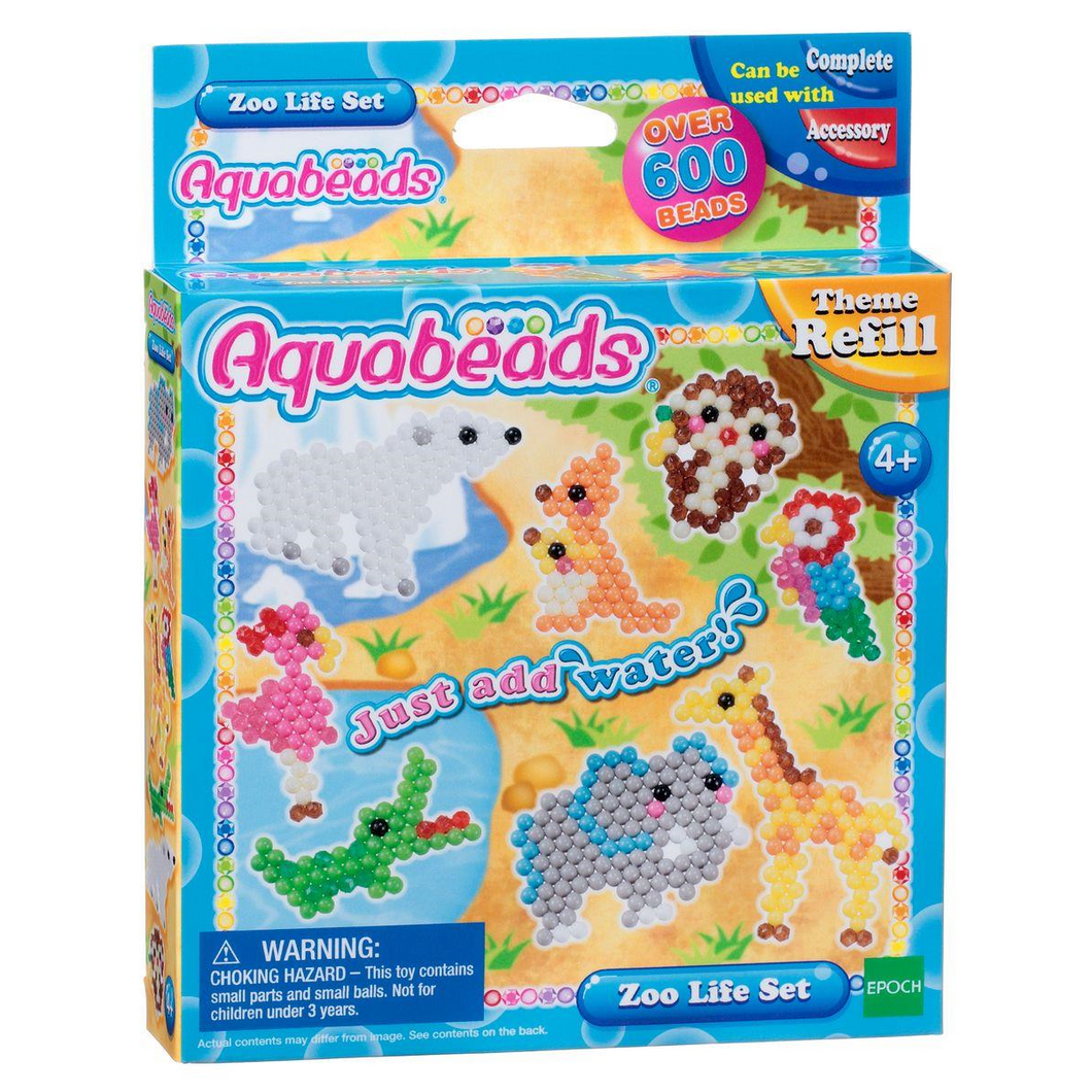 EPOCH Traumwiesen 31078 Aquabeads - Zootiere Set