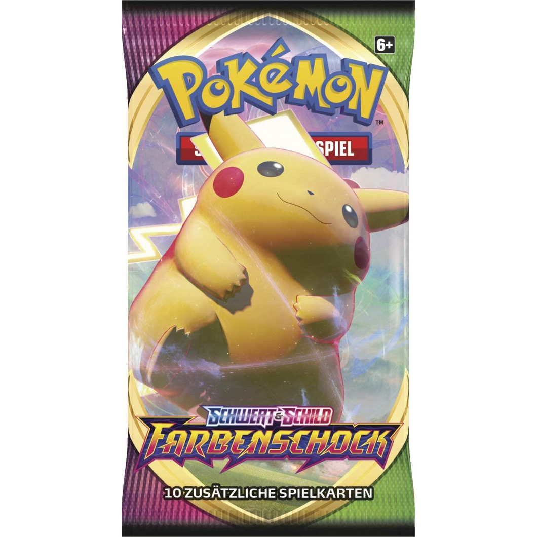 Pokémon Company 175-45223 Pokémon - Sammelkarten - Booster - Schwert & Schild - Farbenschock