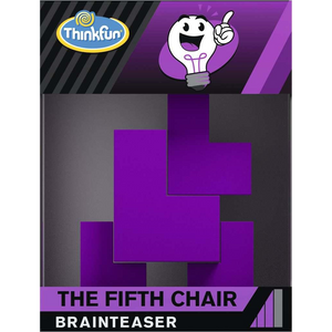 Ravensburger 76383 Thinkfun - Fifth Chair - Ein Brainteaser mit vier kleinen Stühlen