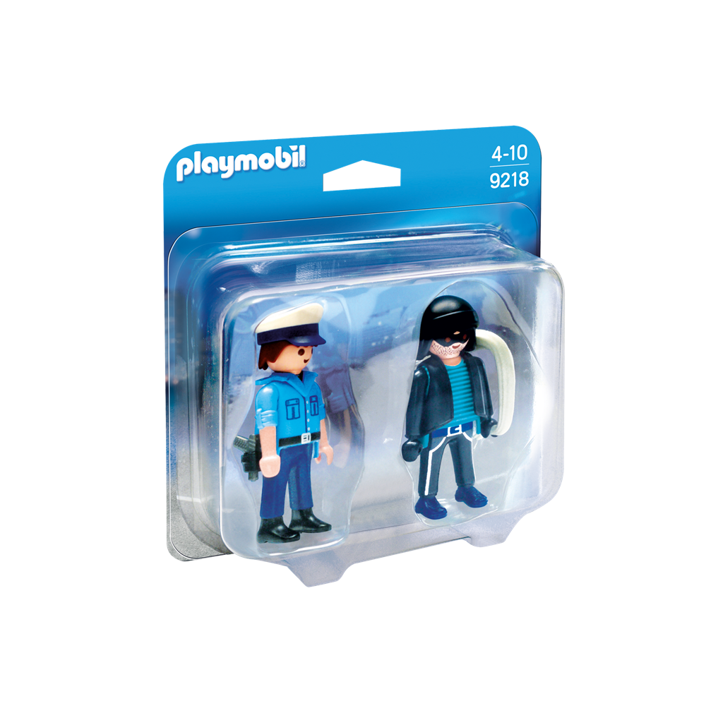 Playmobil 9218 Duo Pack - Polizist und Langfinger