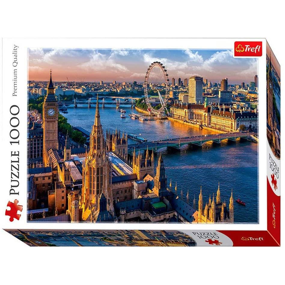 Trefl 10404 Trefl Puzzle - Premium Puzzle 1000 Teile - Blick über London