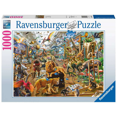 Ravensburger 16996 Erwachsenen-Puzzle - # 1000 - Chaos in der Galerie