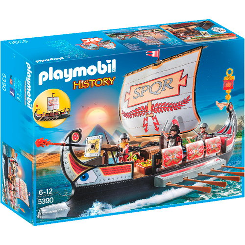 Playmobil 5390 History - Ägypter - Römische Galeere