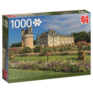 Jumbo Spiele 18555 Jumbo Puzzle - # 1000 - Schloss an der Loire