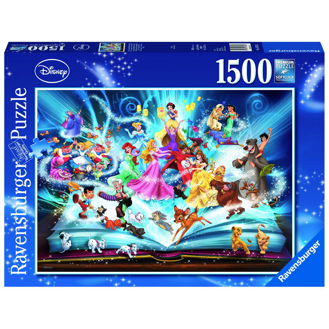 Ravensburger 16318 Erwachsenen-Puzzle - # 1500 - Disney's magisches Märchenbuch