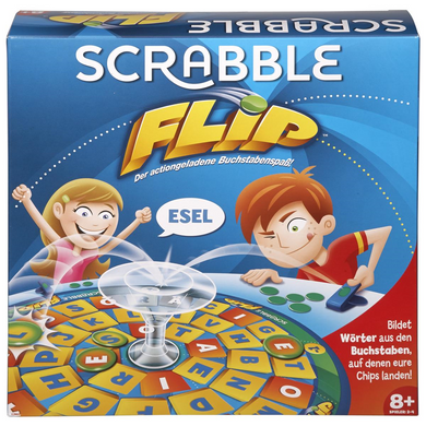 Mattel CJN60 Mattel Spiele - Scrabble Flip