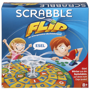Mattel CJN60 Mattel Spiele - Scrabble Flip