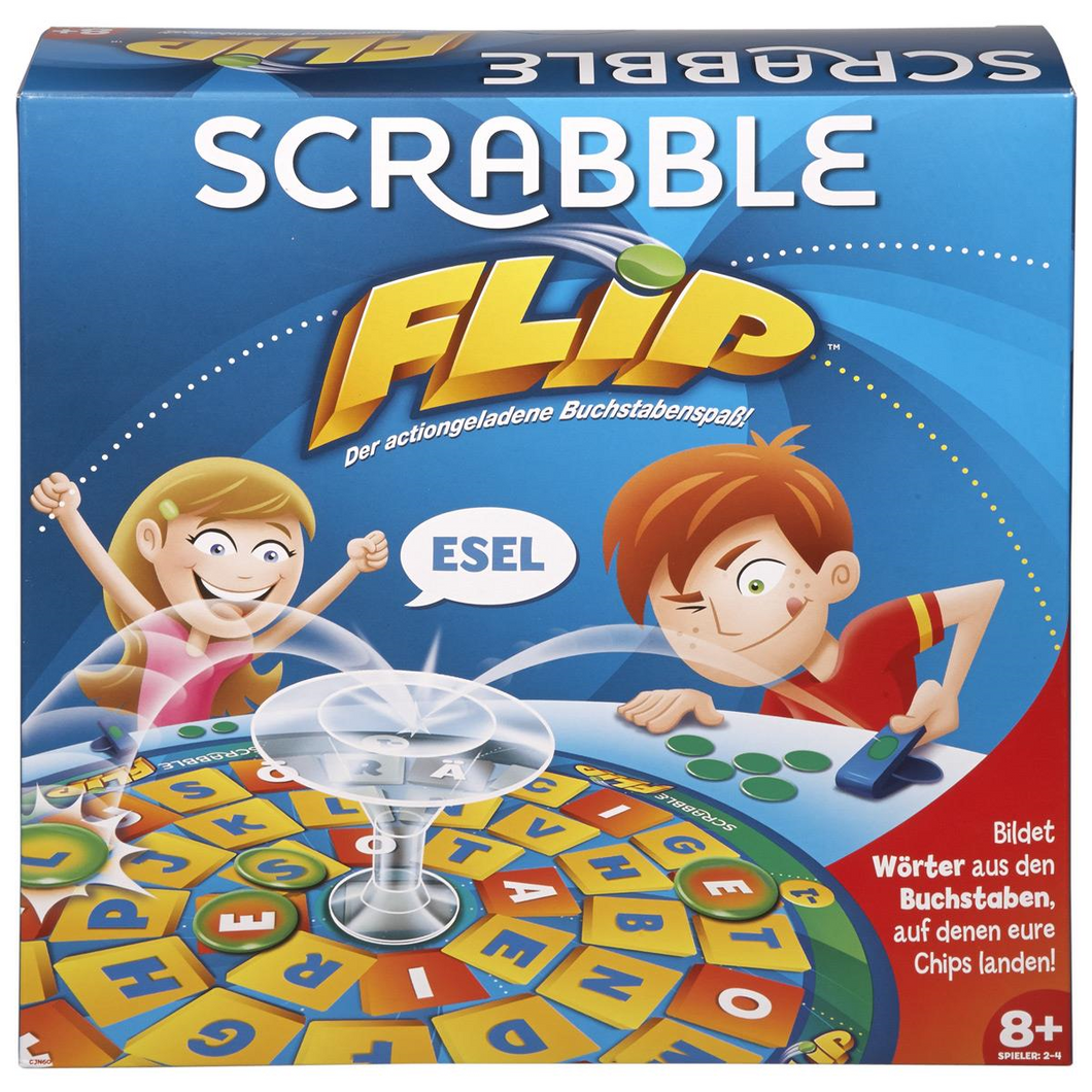 Mattel CJN60 Mattel Spiele - Scrabble Flip