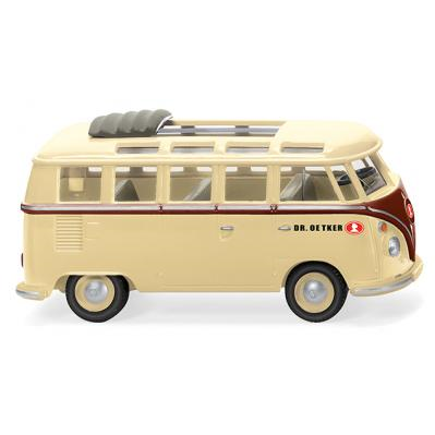 Wiking-Modellbau 079723 Wiking - Klassik Edition 1:87 - VW T1 Sambabus - Dr. Oetker