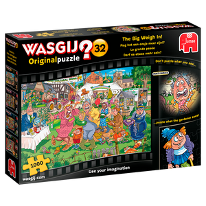Jumbo Spiele 19170 Wasgij? - # 1000 - Original 32 - Darf es etwas mehr sein?