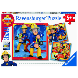 Ravensburger 05077 Kinder-Puzzle - Feuerwehrmann Sam - # 49 - Unser Held Sam