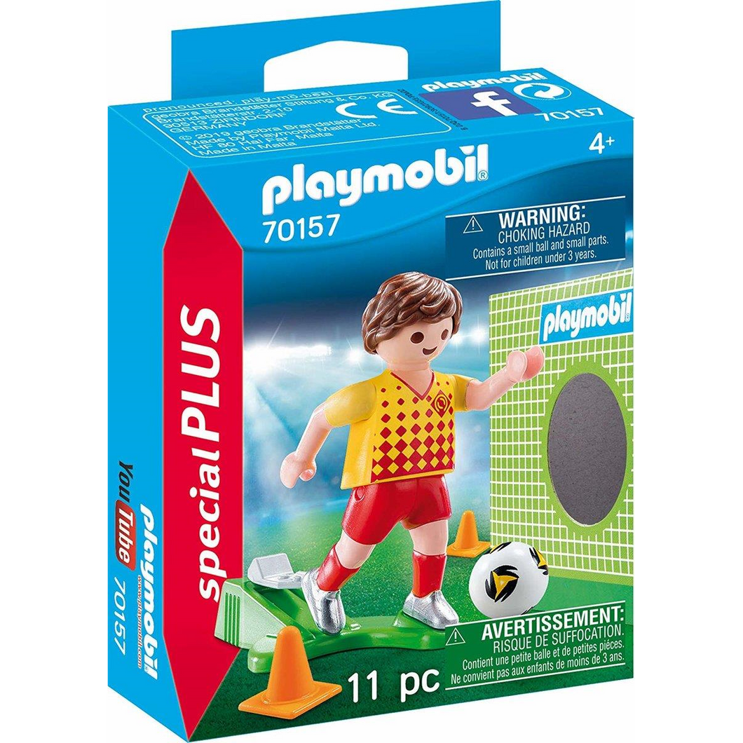 Playmobil 70157 special plus - Fußballspieler mit Torwand