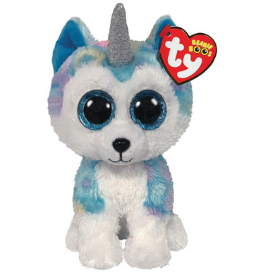 Ty 36322 Beanie Boos Glubschis - Husky Einhorn - Helena
