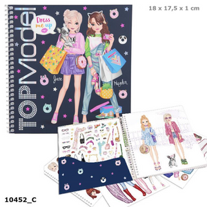 Depesche 010452 TOP Model - Dress Me Up Stickerbuch