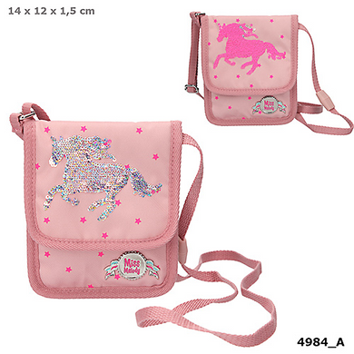 Depesche 4984 Miss Melody - Brustbeutel Malve
