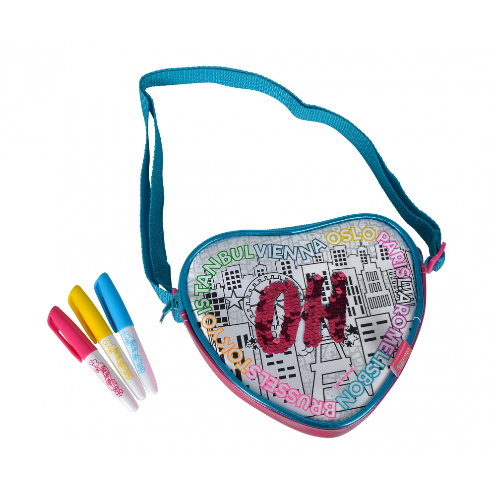 Simba Dickie 106374263 Color Me Mine Swap Heart Bag
