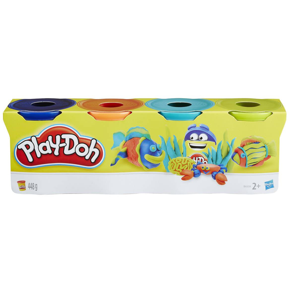 Hasbro B5517EU4 Play-Doh - Knete - 4er Pack