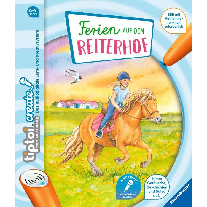 Ravensburger 65886 tiptoi - CREATE - Ferien auf dem Reiterhof