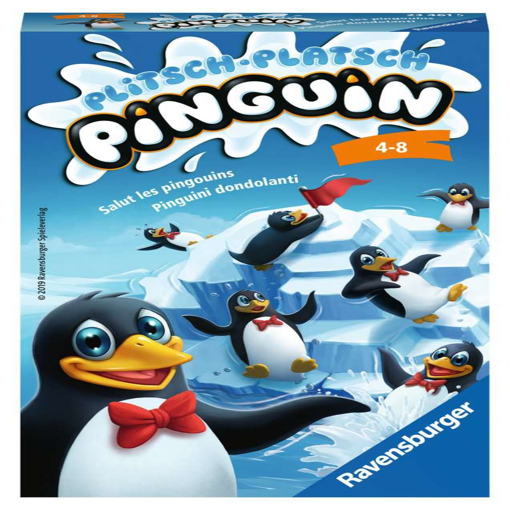 Ravensburger 23461 Mitbringspiele - Plitsch-Platsch Pinguin