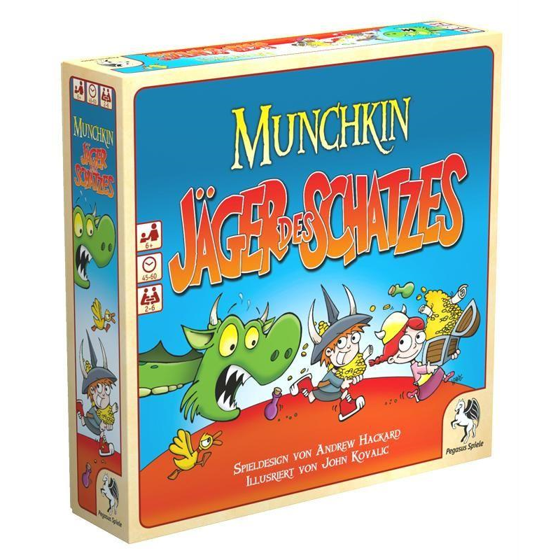 Pegasus Spiele 51957G Munchkin - Jäger des Schatzes