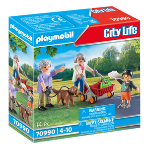 Playmobil 70990 City Life - Großeltern mit Enkel
