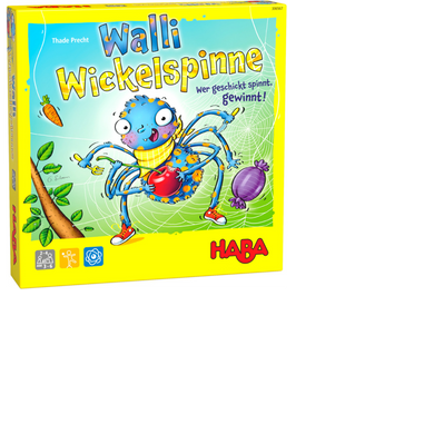 Haba 306567 Meine ersten Spiele - Lernspiele - Walli Wickelspinne