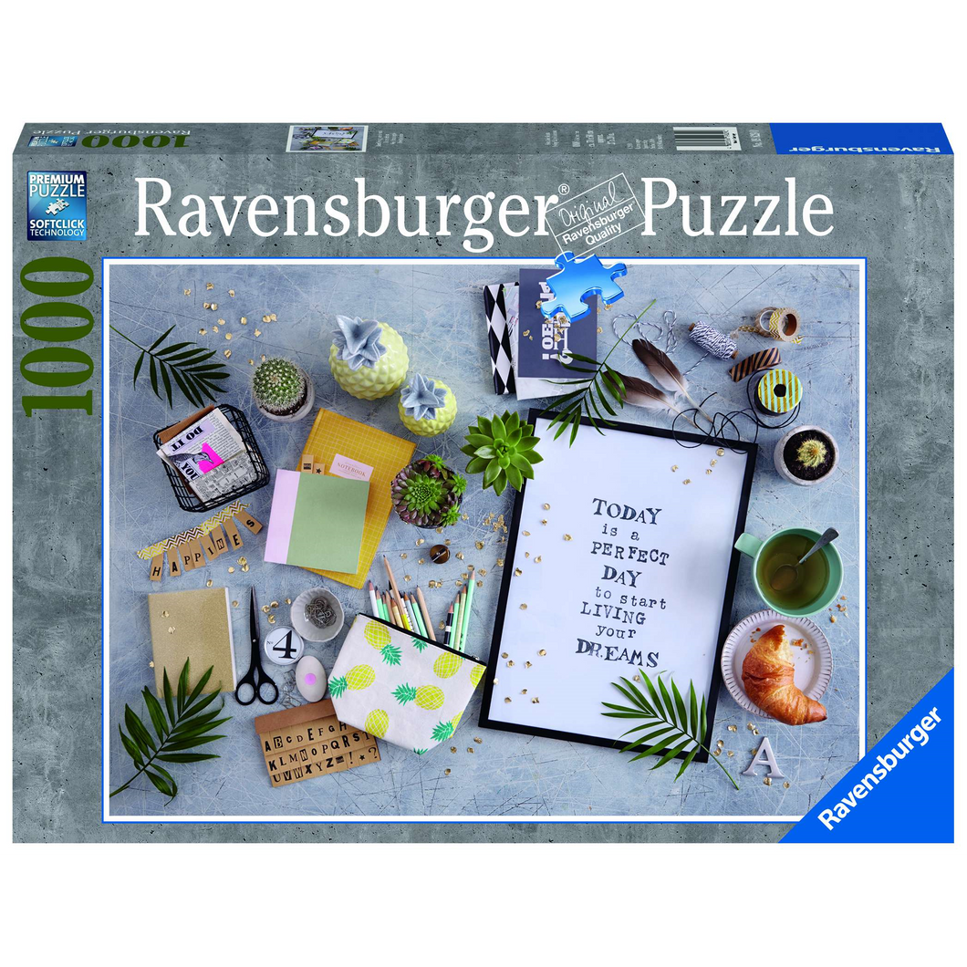 Ravensburger 19829 Erwachsenen-Puzzle - Start living your dream