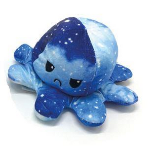 CT 34701 Oktopus Wendeplüsch - Himmel (ca. 20 cm) - farblich sortiert