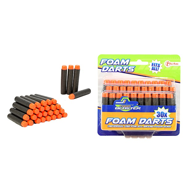 Toi-toys 32586 Mitbringsel - Foam Blaster - Schaum Pfeile - 30er-Set - kompatibel