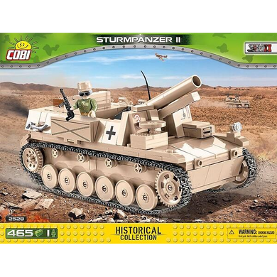 Cobi 2528 Historical Collection WWII - 465 PCS HC WW II /2528/ 15CM SIG 33